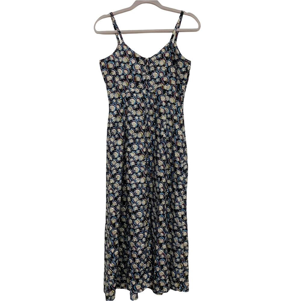 Vintage Chinchilla Womens Size 6 Printed Rayon Slip Dress - Picture 3 of 6
